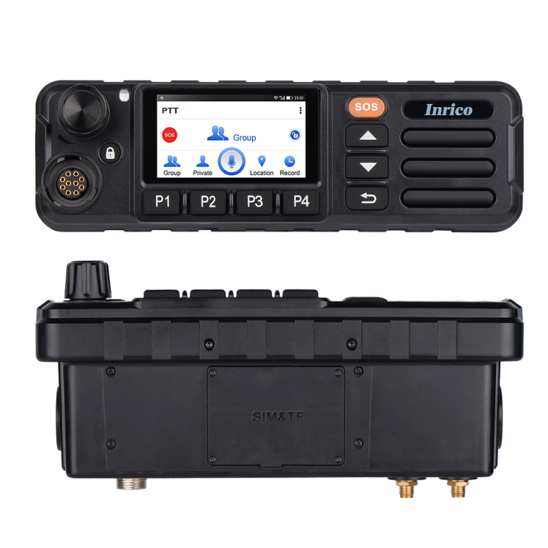 Poste radio 4G LTE WIFI pour voiture Inrico TM-7 Plus avec GPS Poste radio 4G LTE WIFI pour voiture Inrico TM-7 Plus avec GPS